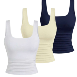 Tops femininos casuais